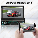 1Din 7 Inch MP5 Radio Player with Automatic Retractable Screen, Wireless CarPlay & Android Auto, FM AM RDS Car Stereo USB Type-C thumbnail 8