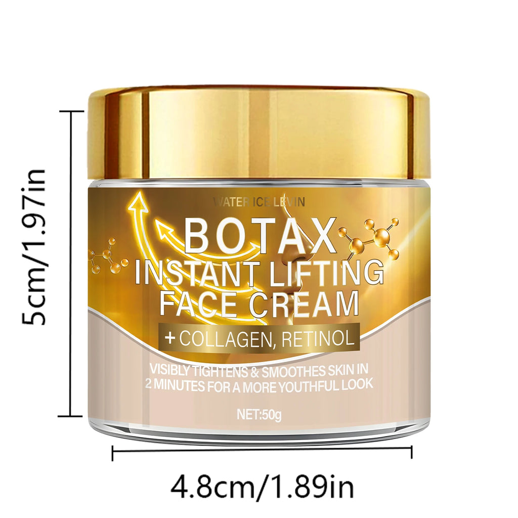 Botax Instant Lifting Face Cream 50g – Collagen Retinol Formula for Firming, Smoothing & Brightening