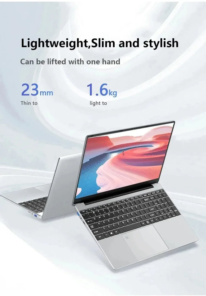 QMDZ 15.6" Laptop Intel Celeron N5095 Notebook PC 16GB/32GB RAM 128GB-2TB SSD Windows 11 1080P