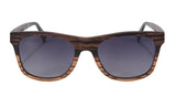 SHINU Handmade Natural Wood Polarized Sunglasses – Ebony, Zebra & Red Sandalwood UV400 Rectangle Frame for Men & Women thumbnail 12