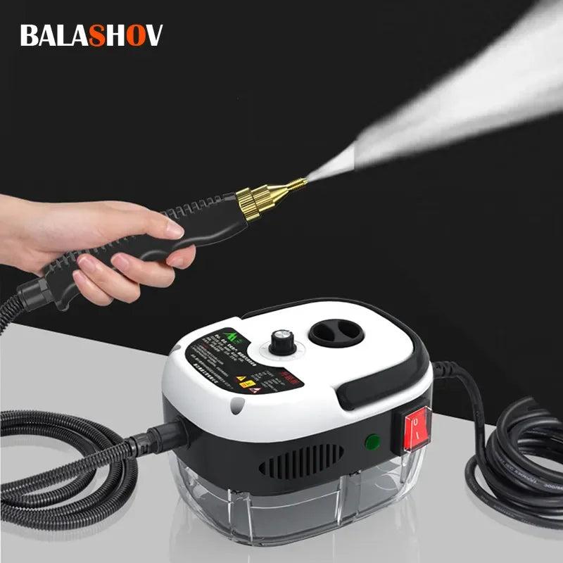 High-Temperature Steam Cleaner for Home, Car & Kitchen – Sterilization & Deep Cleaning, 110V US / 220V EU Plug