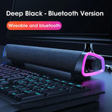 4D Computer Speaker Bar Stereo Sound Subwoofer Bluetooth Speaker for MacBook, Laptop, PC, and Music Player thumbnail 18