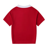 Children's Summer Color Matching Polo Shirt – Casual Short Sleeve Top for Boys & Girls thumbnail 16