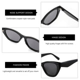 ZENOTTIC Butterfly Polarized Prescription Sunglasses Handmade Acetate Square Optical Shades for Women – Custom Myopia, Hyperopia & Astigmatism Lenses thumbnail 6
