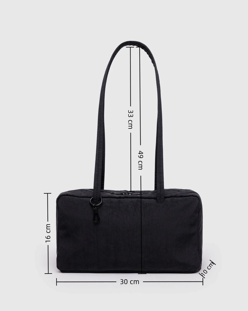 Large Capacity Square Shoulder Bag – Casual Canvas Bowler Handbag for Everyday Use