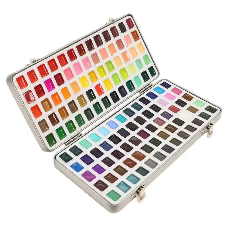 Professional Watercolor Paint Set 24/60/98/130 Colors
