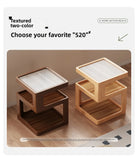 Solid Wood Bedside Table with Storage – Modern Minimalist Bedroom Side Table thumbnail 24