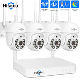 Hiseeu 5MP WiFi CCTV PTZ Camera Security System Kit – 10CH NVR with AI Motion Tracking & Color Night Vision thumbnail 1
