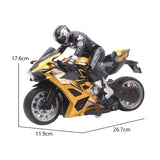 High-Speed Remote Control Stunt Motorbike 360° Rotation Drift RC Motorcycle Toy for Kids thumbnail 6