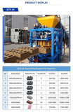 QT4-26 Semi Automatic Hydraulic Concrete Block Making Machine Hollow Cement Brick and Paver Moulding System thumbnail 8