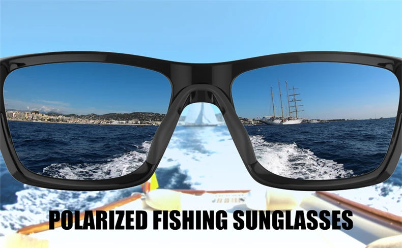 SUUKAA Outdoor Polarized Sports Sunglasses for Men and Women UV400 TR90 Frame Driving Fishing Cycling Glasses