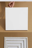 5pcs White Blank Square Artist Canvas Wooden Frame Cotton Boards for Oil, Acrylic & Watercolor Painting thumbnail 16