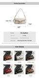Women’s High-End Pure Color Square Shoulder Bag – Multi-Layer Minimalist Commuter Handbag thumbnail 7