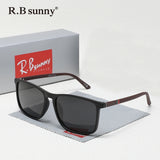 Classic Rectangle Polarized UV400 Sunglasses for Men and Women – Driving & Fishing Eyewear thumbnail 8