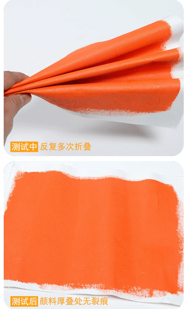 10 Pcs Cotton Canvas Board Set Primed White Painting Panels for Oil, Acrylic, Watercolor & Gouache HB-17