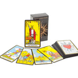 Black Classic Tarot Cards Deck – 78 Card Fortune Telling Set with Guidebook thumbnail 7