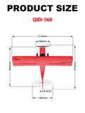 Qidi560 Moore M7 Off-Road RC Plane 4CH Brushless Remote Control Fixed Wing Aircraft – EPP Foam Model thumbnail 26