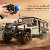 MN MODEL 1:12 RC Toyota Land Cruiser LC79 Rock Crawler MN82S Off-Road Pickup Truck thumbnail 4