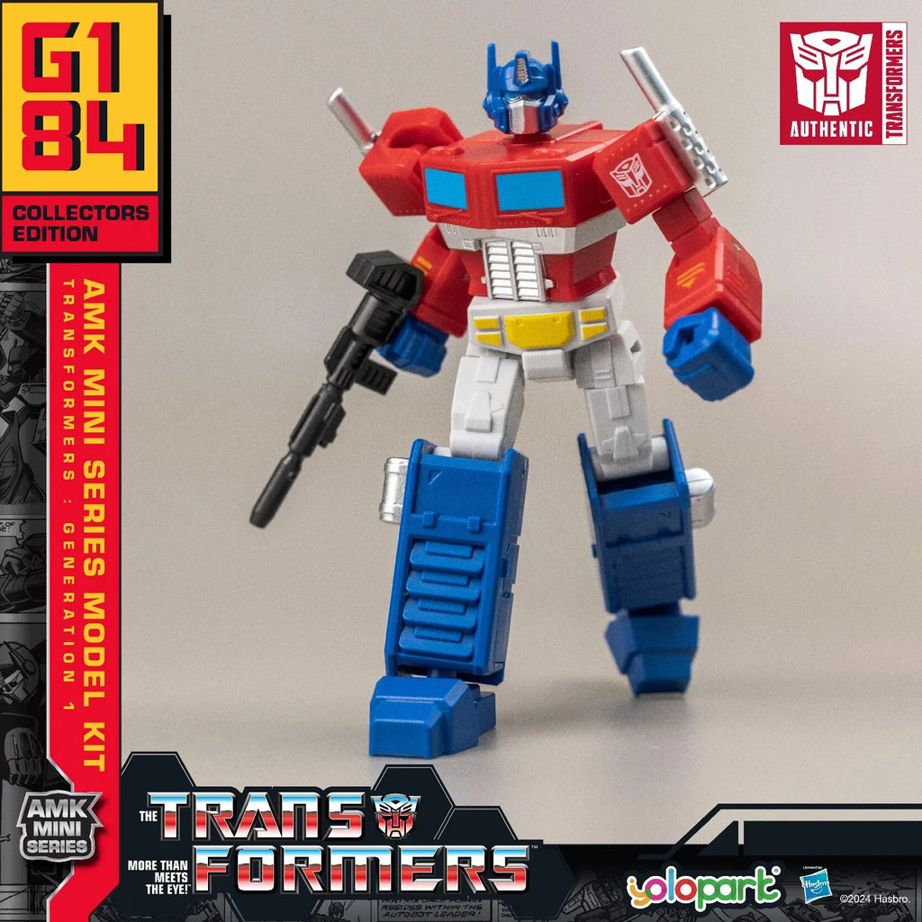 YOLOPARK AMK Mini Series Transformers Toys 12cm G1 Action Figures – Optimus Prime, Megatron, Bumblebee, Soundwave, Starscream