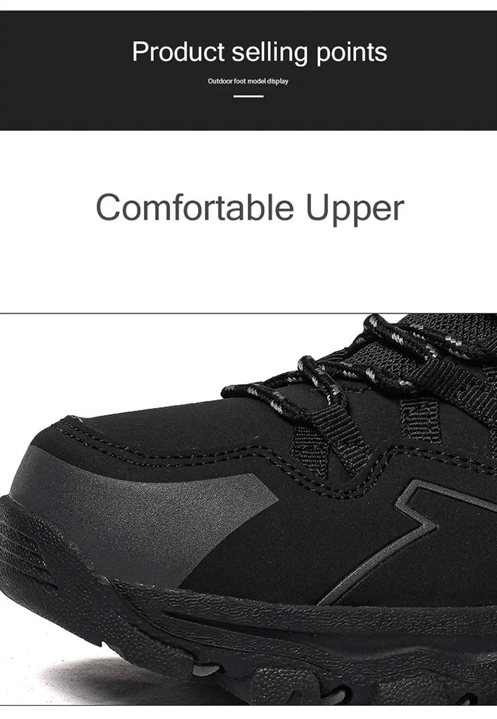 Winter Women’s Velvet Warm Hiking Shoes – Waterproof, Durable & Built for Adventure