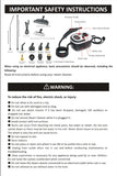 2500W High-Temperature Handheld Steam Cleaner for Home, Car, Kitchen, and More thumbnail 7