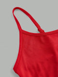 4-Pack Women’s Solid Color Camisole Tank Tops – Adjustable Strap Sleeveless Summer Vests thumbnail 5