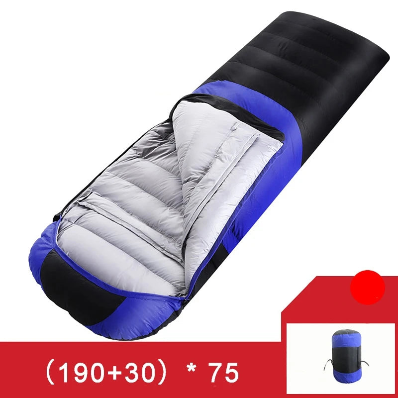 USB Heated Winter Camping Sleeping Bag – Down Cotton Ultralight Thermal Pad with 3-Stage Heating