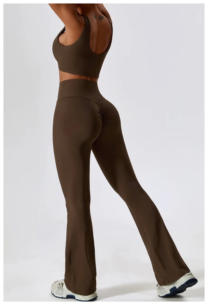 Seamless 2-Piece Women’s Yoga Set – Fitness Leggings & Sports Bra Workout Suit