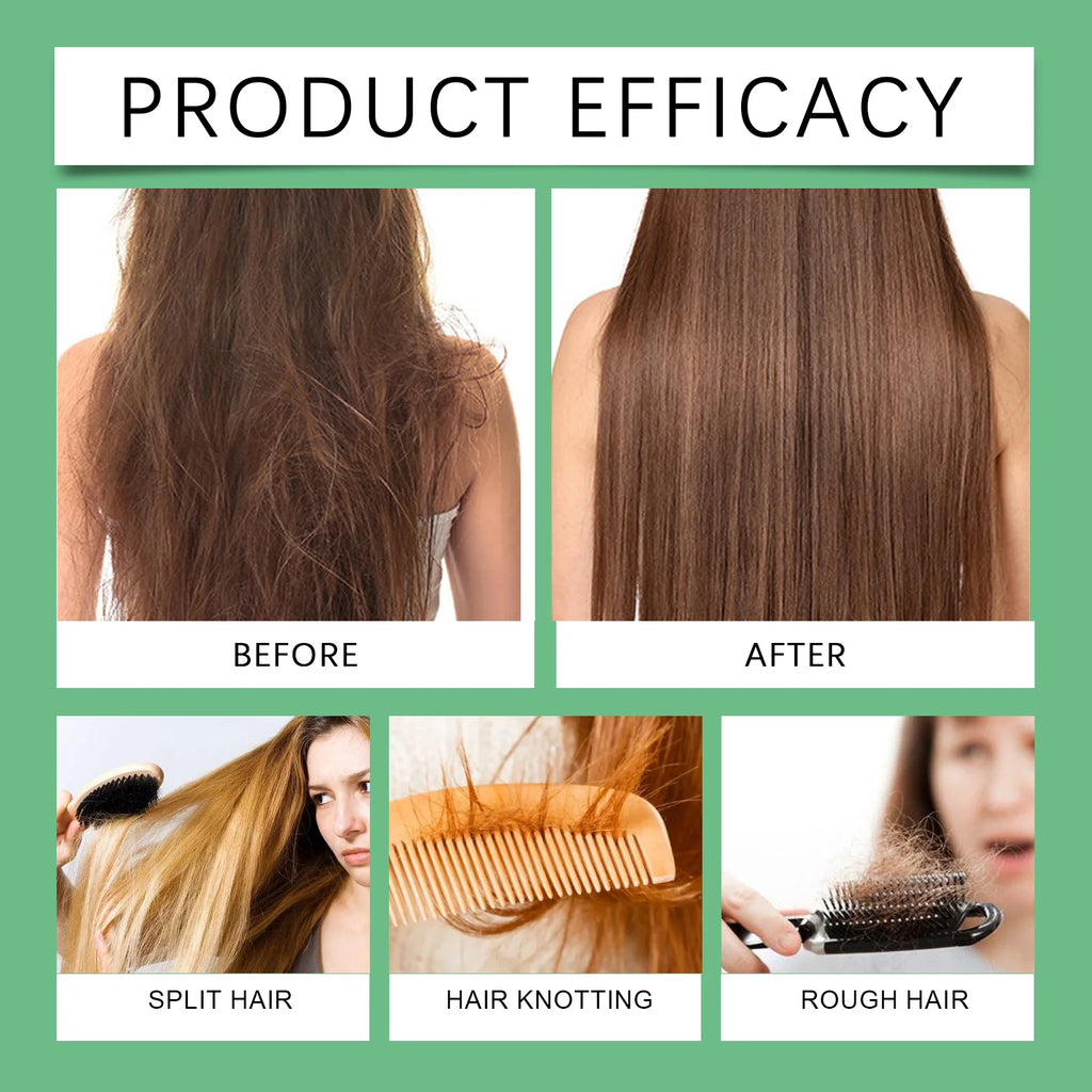 3pcs Rosemary Hair Growth Shampoo Set 100ml – Thickening Hydrolyzed Keratin Formula for Dry, Frizzy & Damaged Hair