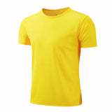 Quick Dry Short Sleeve Sports T-Shirt for Men and Women – Breathable Fitness & Running Tee thumbnail 11