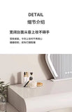Mirror Drawers Vanity Table with Chair – Modern Bedroom Makeup Storage Organizer thumbnail 19