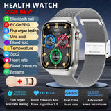 GUHUAVMI Micro Physical Examination Smart Watch with ECG, Uric Acid & Five-Organ Health Monitoring thumbnail 39
