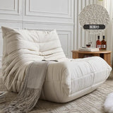 MOMO Caterpillar Single Recliner Lazy Sofa Wabi-Sabi Style Fabric Lounge Chair 78x103cm thumbnail 28