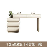 Mirror Drawers Vanity Table with Chair – Modern Bedroom Makeup Storage Organizer thumbnail 49