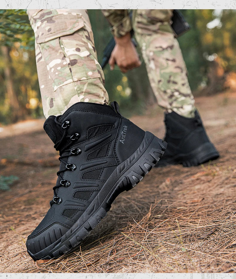 Men’s Outdoor Hiking Shoes – Lightweight, Anti-Slip & Breathable