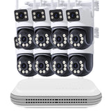 8CH NVR WiFi CCTV Security System 4MP/6MP IP Cameras with Audio & Two-Way Communication thumbnail 1