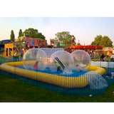 Square Inflatable Swimming Pool & Water Zorb Ball Pool – Heavy Duty PVC Outdoor Fun thumbnail 18