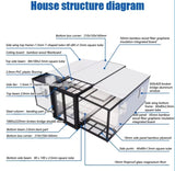 Two-Storey Expandable Container House 20ft / 40ft Modular Shipping Home – 2 to 4 Bedrooms Custom Movable Building thumbnail 6