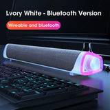 4D Computer Speaker Bar Stereo Sound Subwoofer Bluetooth Speaker for MacBook, Laptop, PC, and Music Player thumbnail 19