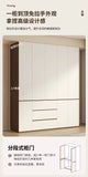 Luxury Nordic Modern Metal Wardrobe with Storage Drawers – Adult Bedroom Closet Furniture thumbnail 15