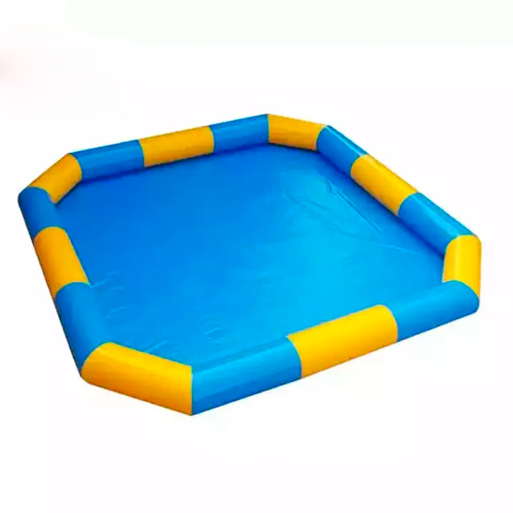 Square Inflatable Swimming Pool & Water Zorb Ball Pool – Heavy Duty PVC Outdoor Fun