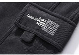 Men’s Casual Elastic Waist Jogger Pants – Spring & Autumn Stretch Straight Fit with Drawstring and Pockets thumbnail 10