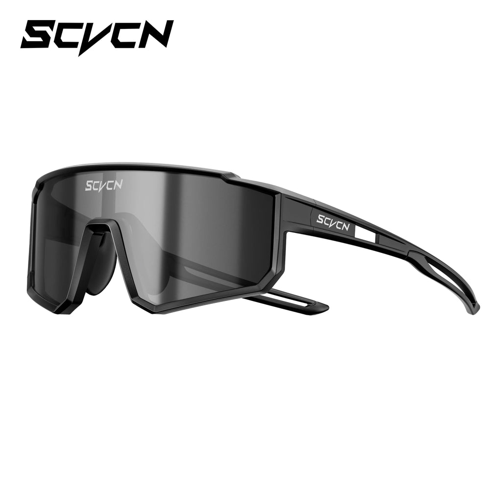 SCVCN Kids Photochromic Cycling Sunglasses UV400 TR90 Lightweight Sports Glasses for Boys and Girls Age 6–14