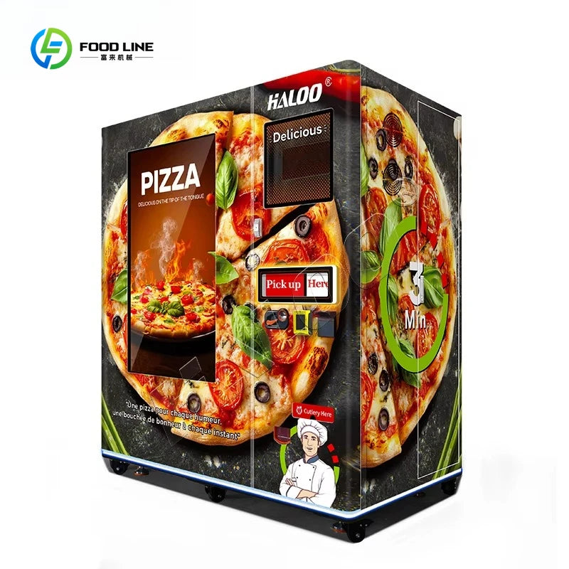 Self-Service Customized Fully Automatic Pizza Vending Machine – Wholesale