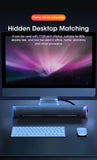 4D Computer Speaker Bar Stereo Sound Subwoofer Bluetooth Speaker for MacBook, Laptop, PC, and Music Player thumbnail 9