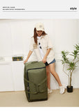 Camouflage Waterproof Oxford Travel Duffle Bag – Large Capacity Moving & Storage Bag thumbnail 35