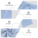 Men's 16-Color Breathable Linen Yoga Pants Loose Casual Sportswear for Spring/Summer thumbnail 10