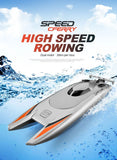2.4G RC High Speed Racing Boat – Waterproof Double Motor Speedboat Toy (Model 805) thumbnail 7