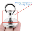Super Strong Neodymium Fishing Magnet with Eyebolt and Countersunk Hole thumbnail 12