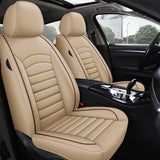 Leather Universal Car Seat Cover for BMW X1 X3 X4 X5 X6 F10 F20 320 520 525 E36 E46 Waterproof Interior Seat Protector thumbnail 1